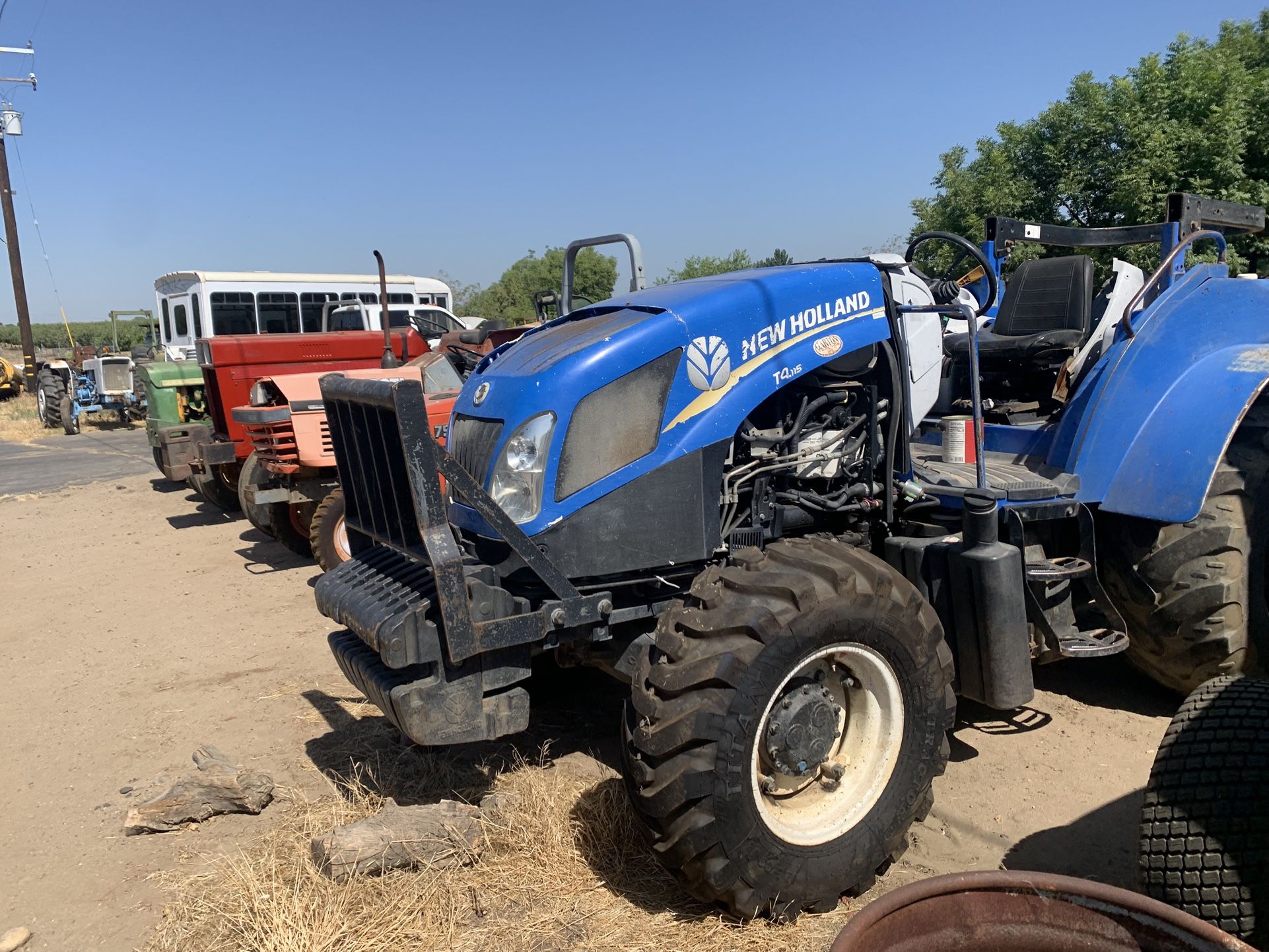2017 New holland T4.115 4x4 Tractor