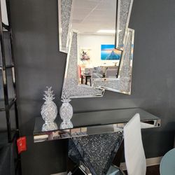 Set De Consola Con Espejo Modelo De Piso ✨️ VENTA !! 