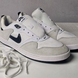 Size 11.5 - Nike Alleyoop SB White Black Men's Shoes