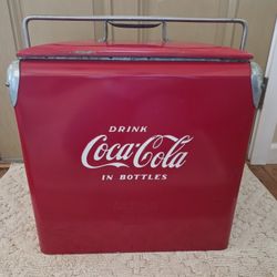 Vintage Coca Cola Cooler 