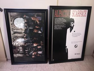 Scarface and gangster’s portraits