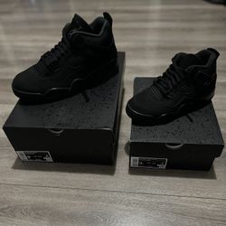 Jordan air Black Cat 4’s  