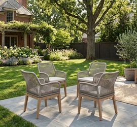 Four piece patio chair set brand new outdoor patio chairs 🚎🚛☑️🆕
