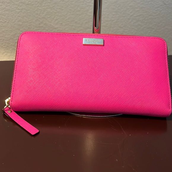 Kate Spade Pink Travel Wallet