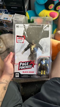 McFarlane DC PAGE PUNCHERS BLACK ADAM 3" Figure ENDLESS WINTER SPECIAL #1 COMIC