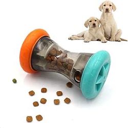 Aelflane Treat Dispensing Puzzle Toys for Small Dogs,Interactive Chase Toys,Perfect Alternative to Slow Feeder Dog Bowls to Improves Pets Digestion,Ba