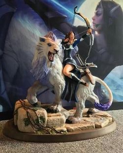 Dota2 Mirana Statue