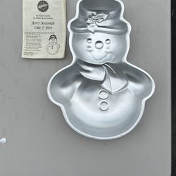 Vintage Wilton Snowman Cake Pan