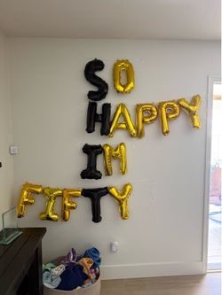50th birthday party decor