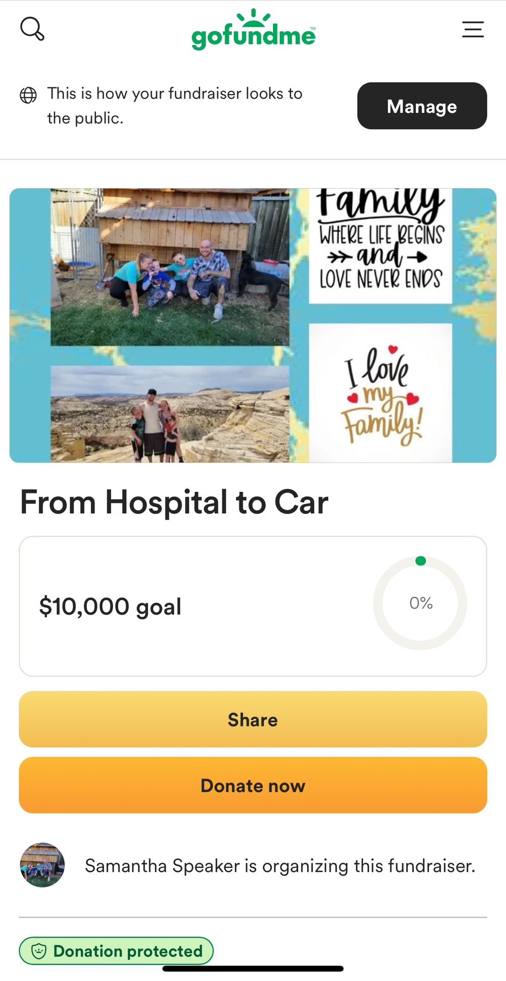 From Hospital To Car