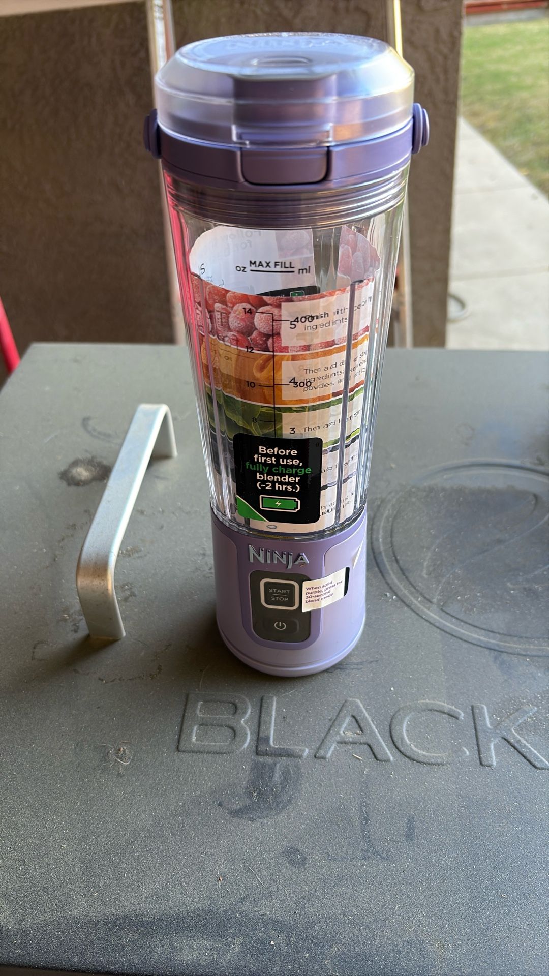 Ninja personal drink, mixer rechargeable