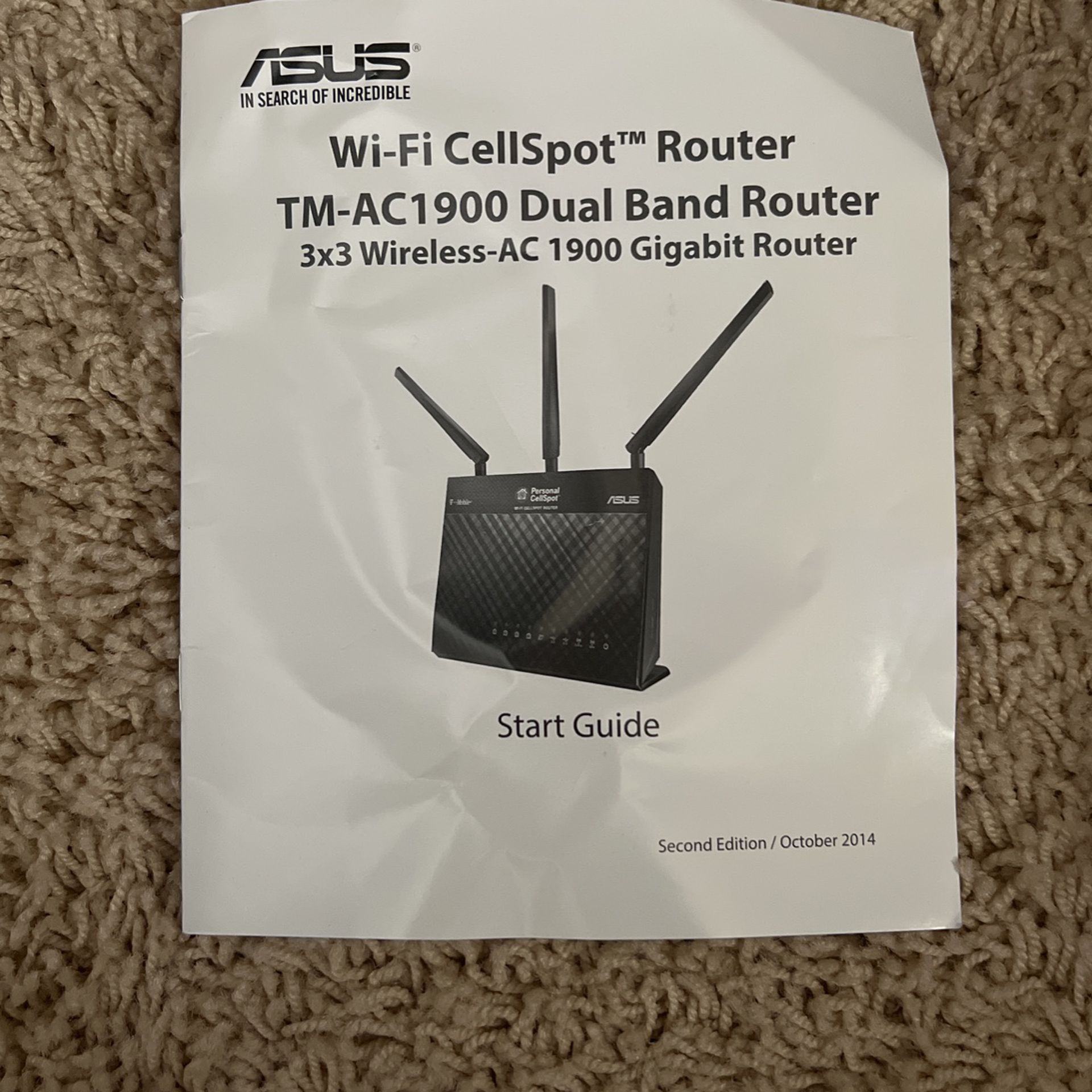 Router ASUS TM-AC1900 Dual Band
