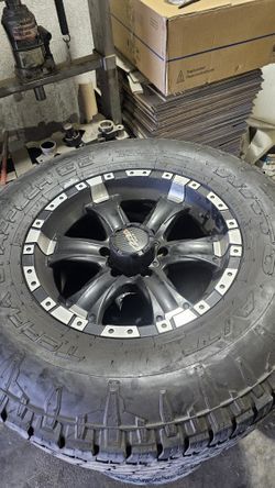 17" Off ROAD WHEEL ON NITTO TERRA GRAPPLERS