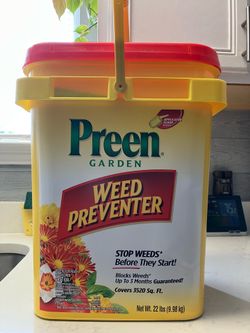 Preen Garden Weed Preventer 22 lbs (new)