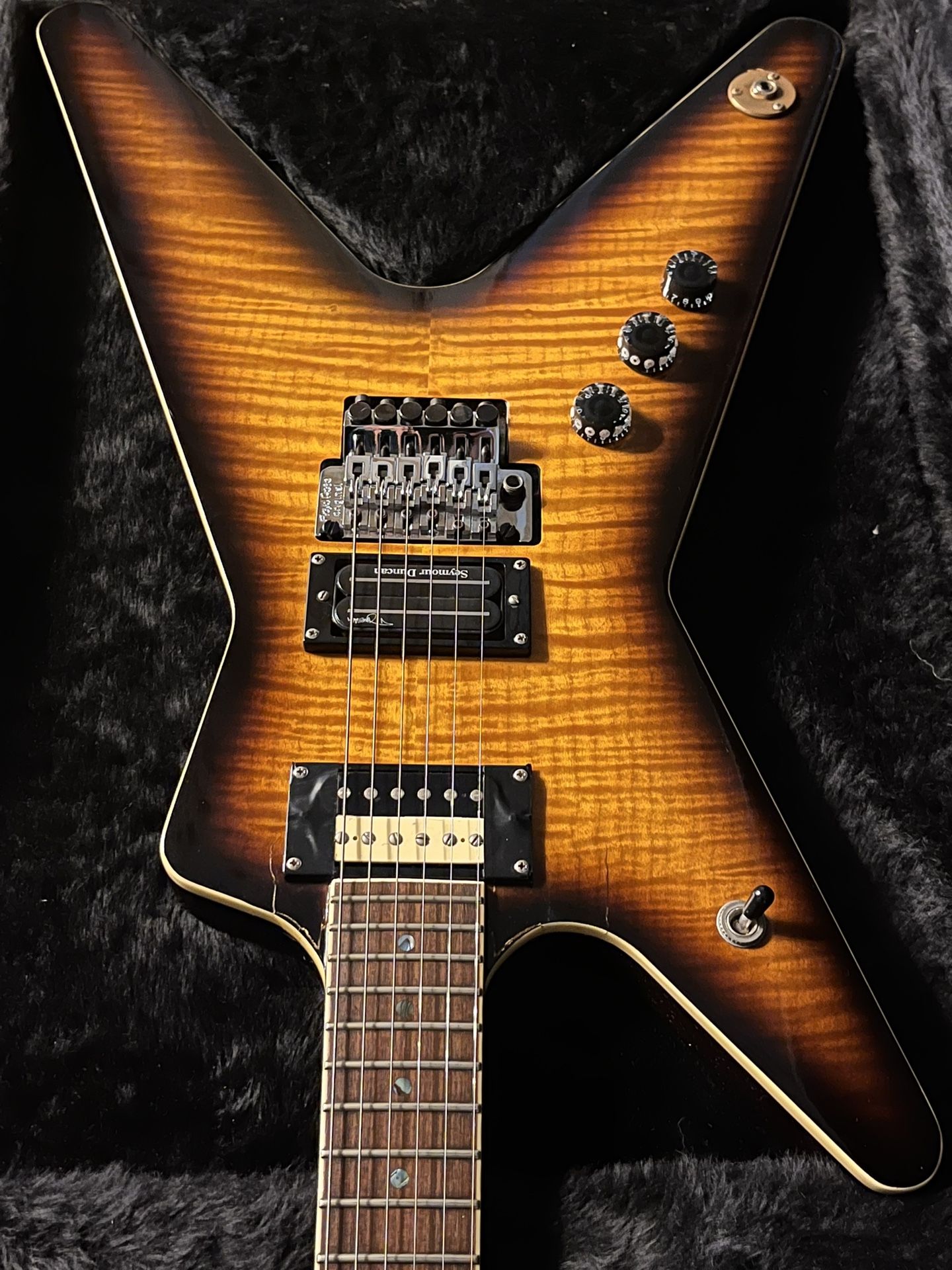Dean Far Beyond Driven ML Left Handed With Awesome Flametop