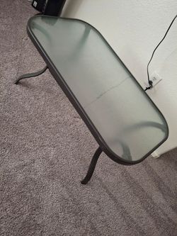 Glass Patio Table
