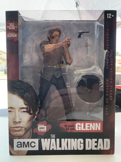 McFarlane Toy Glenn 10-Inch Deluxe Action Figure Walking Dead Figurine