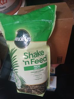 New Shake and feed palm trees