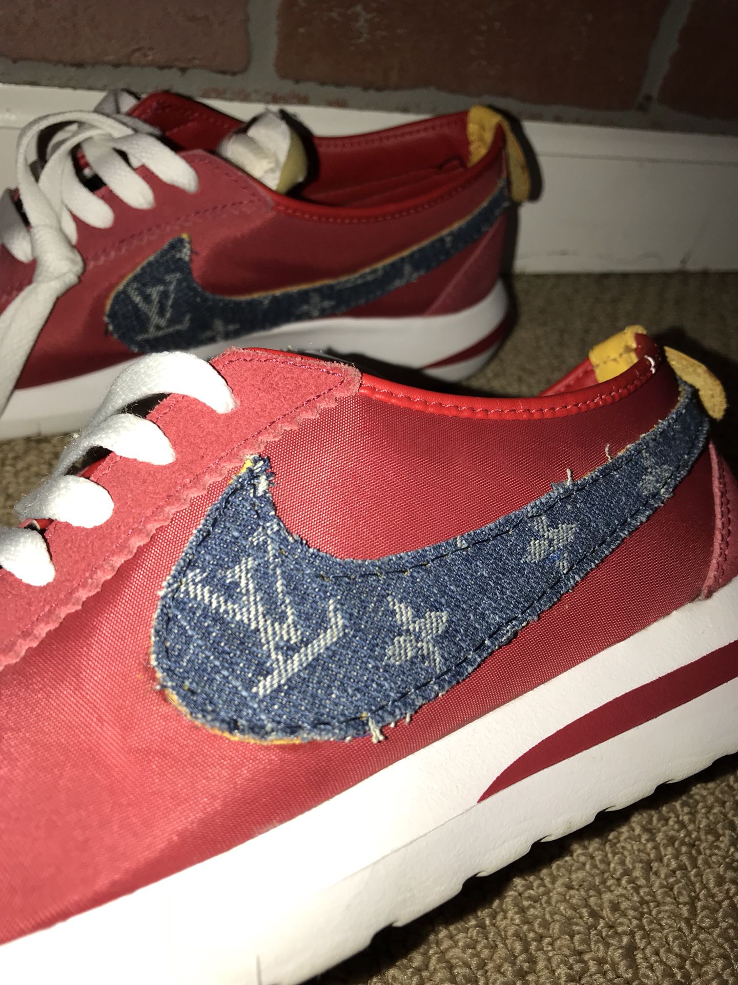 Custom Louis Vuitton x Nike Cortez runners for Sale in Scotts