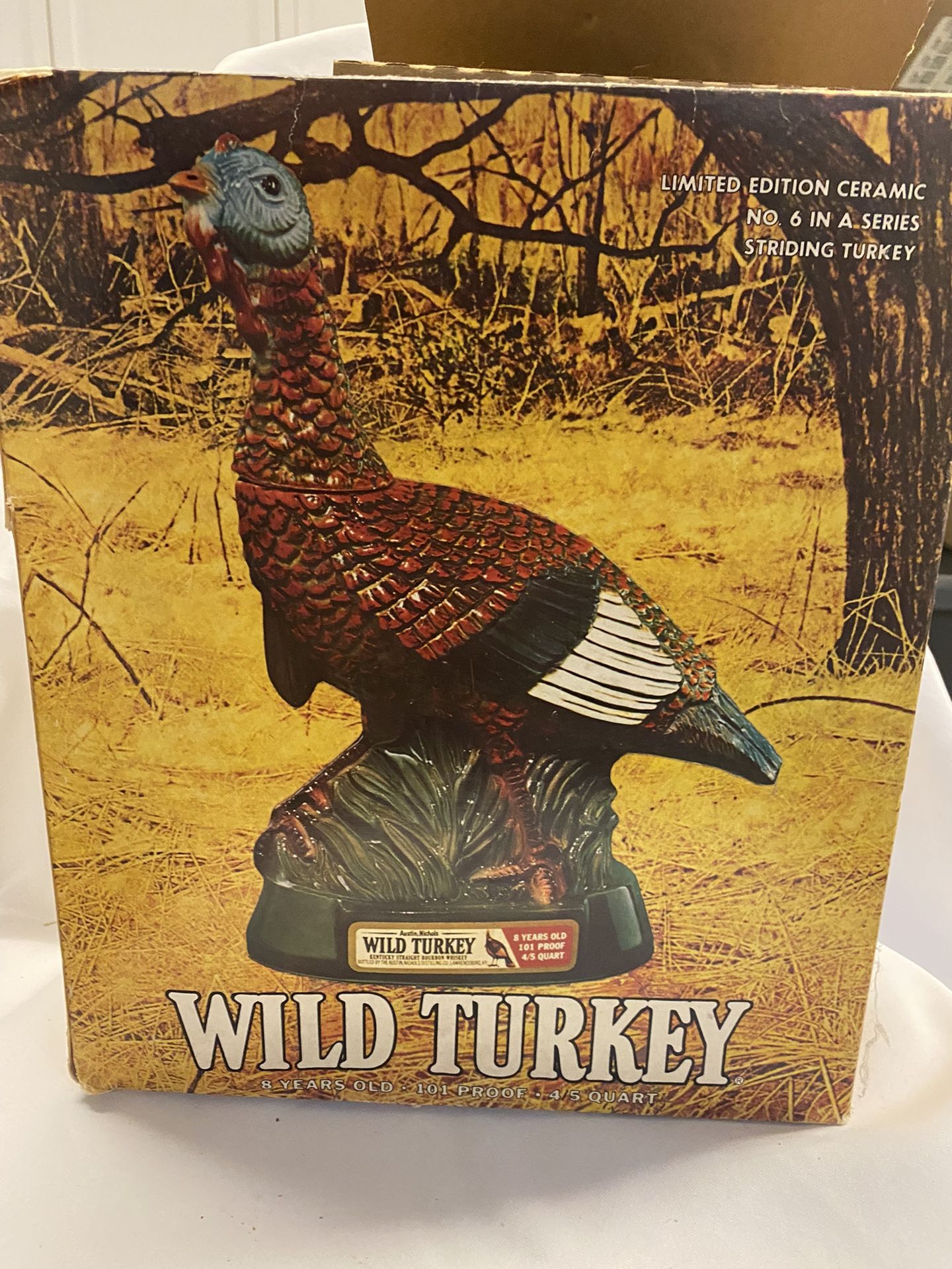 Wild Turkey Collectible decanters