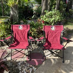FSU Folding Camping Chairs-$10 Each