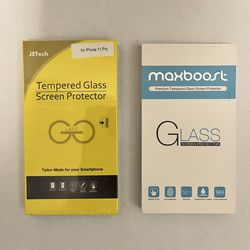 (4) - Screen Protectors - For Large Screen IPhones - (New)  (2) - In Each Package  $ 5 - Each Package