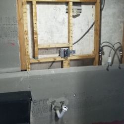 Remove Bath And Put In Place Standing Shower , Retile Bathroom Black Decor 