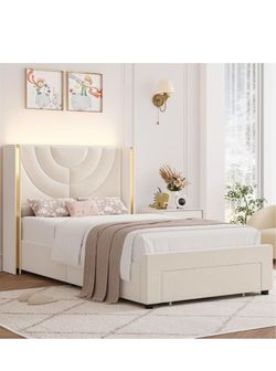 Platform bed frame size twin