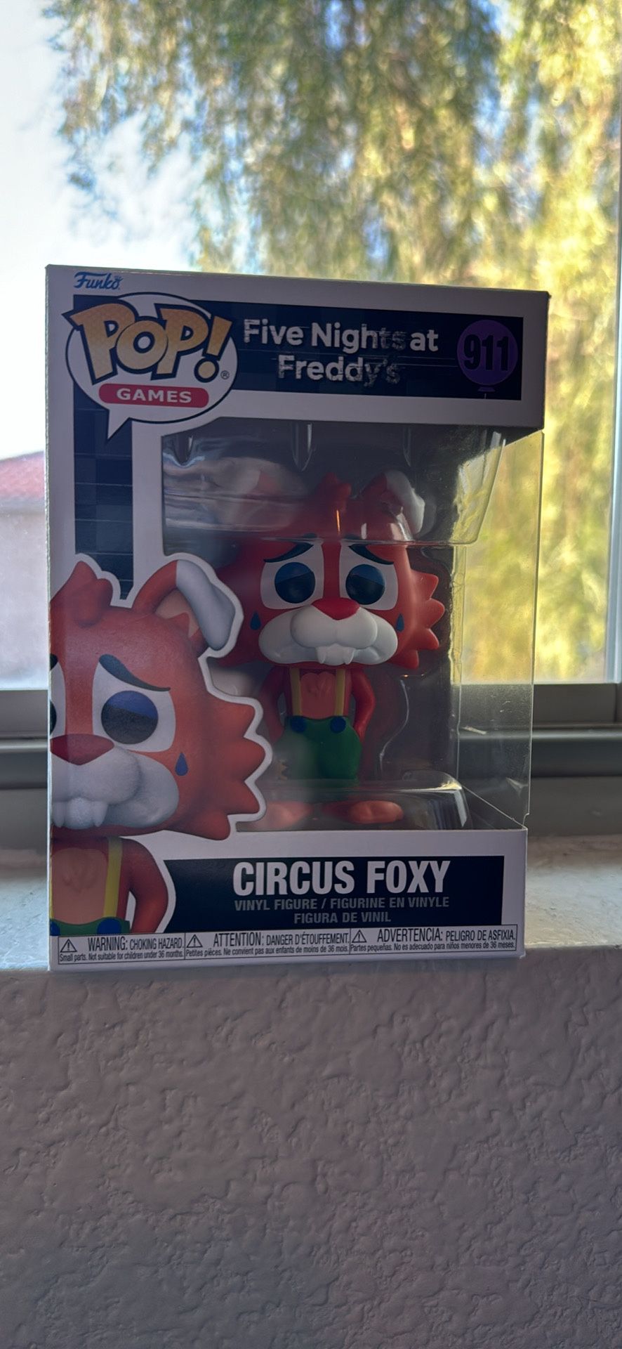 circus foxy funko pop