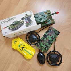 Tank Transforms Also Tank & Car Remote Control