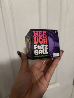 Needoh purple fuzz ball