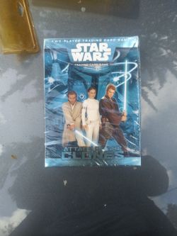 Star Wars Attack Of The Clones Two Player Trading Card Set