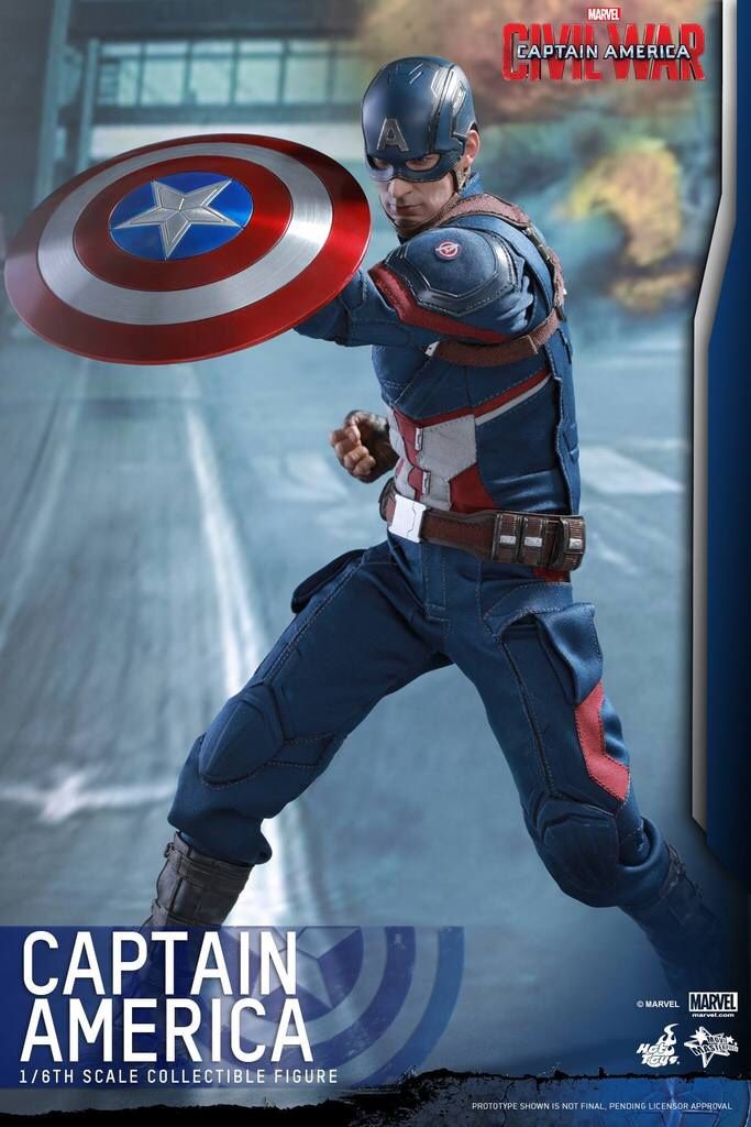 Hot Toys Captain America - Civil War