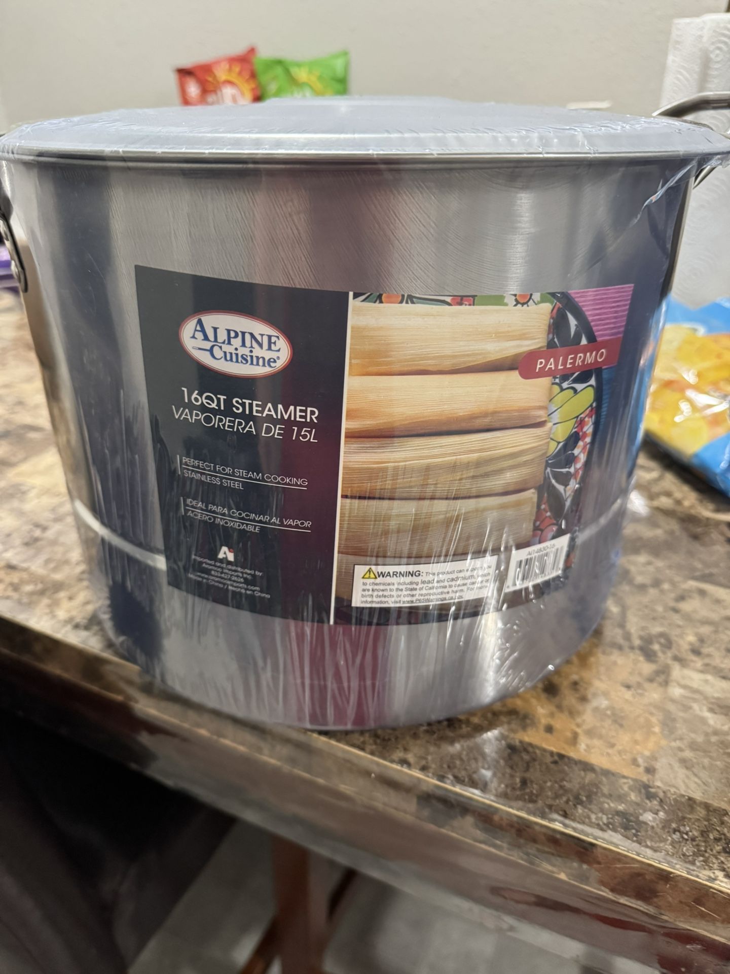 Alpine Cuisine 16 Qt Steamer