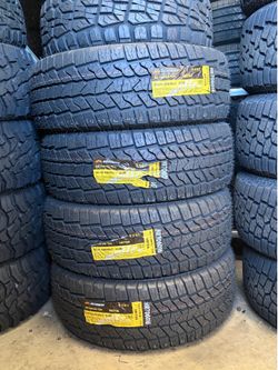 35x12.50r18  ( 4 new tire ) installed and balanced