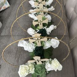Table Center Piece For Baptism Or First Communion