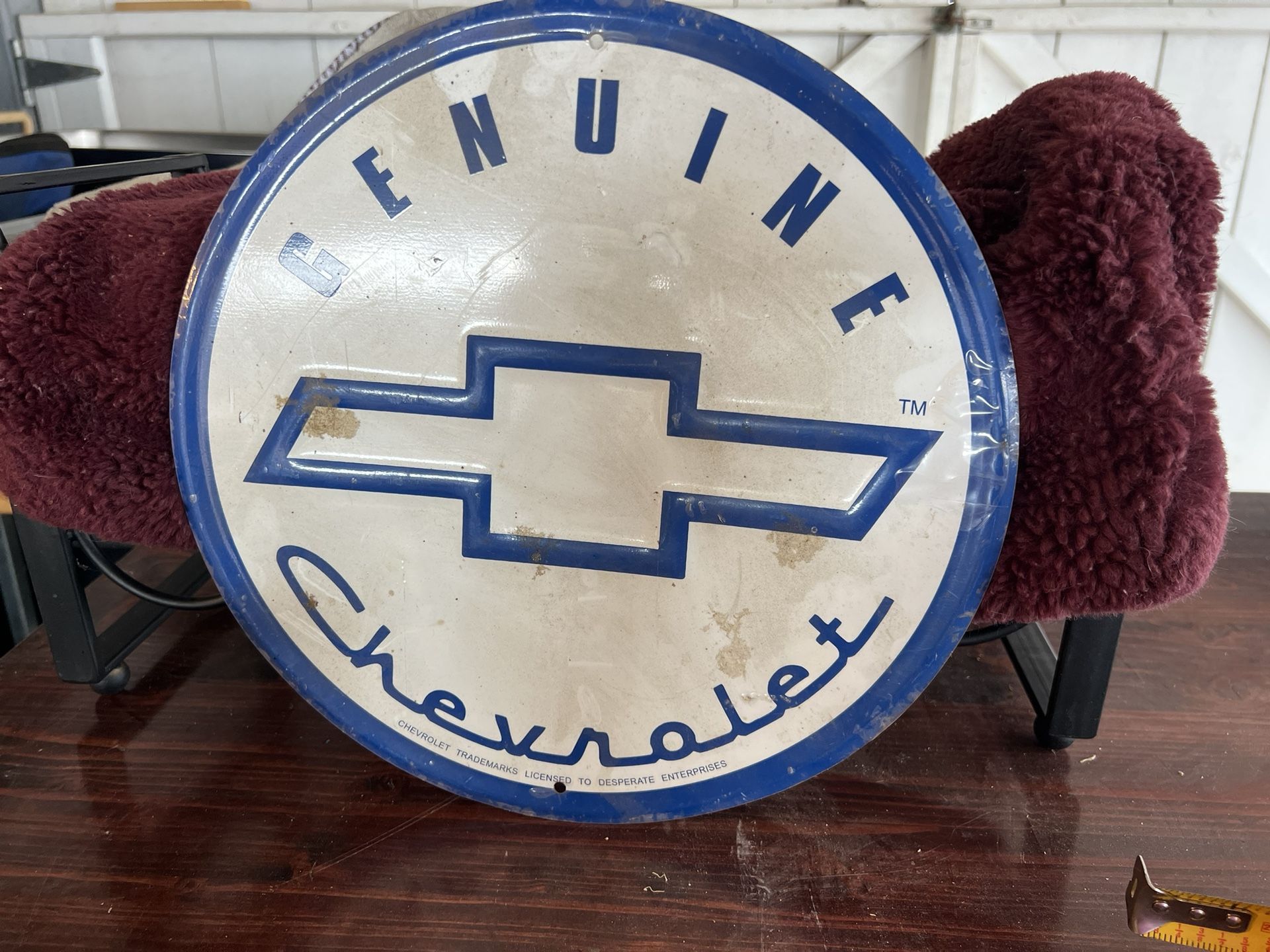 Chevrolet Vintage Metal Sign