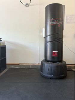 ILKB branded kickboxing bag, base and mats