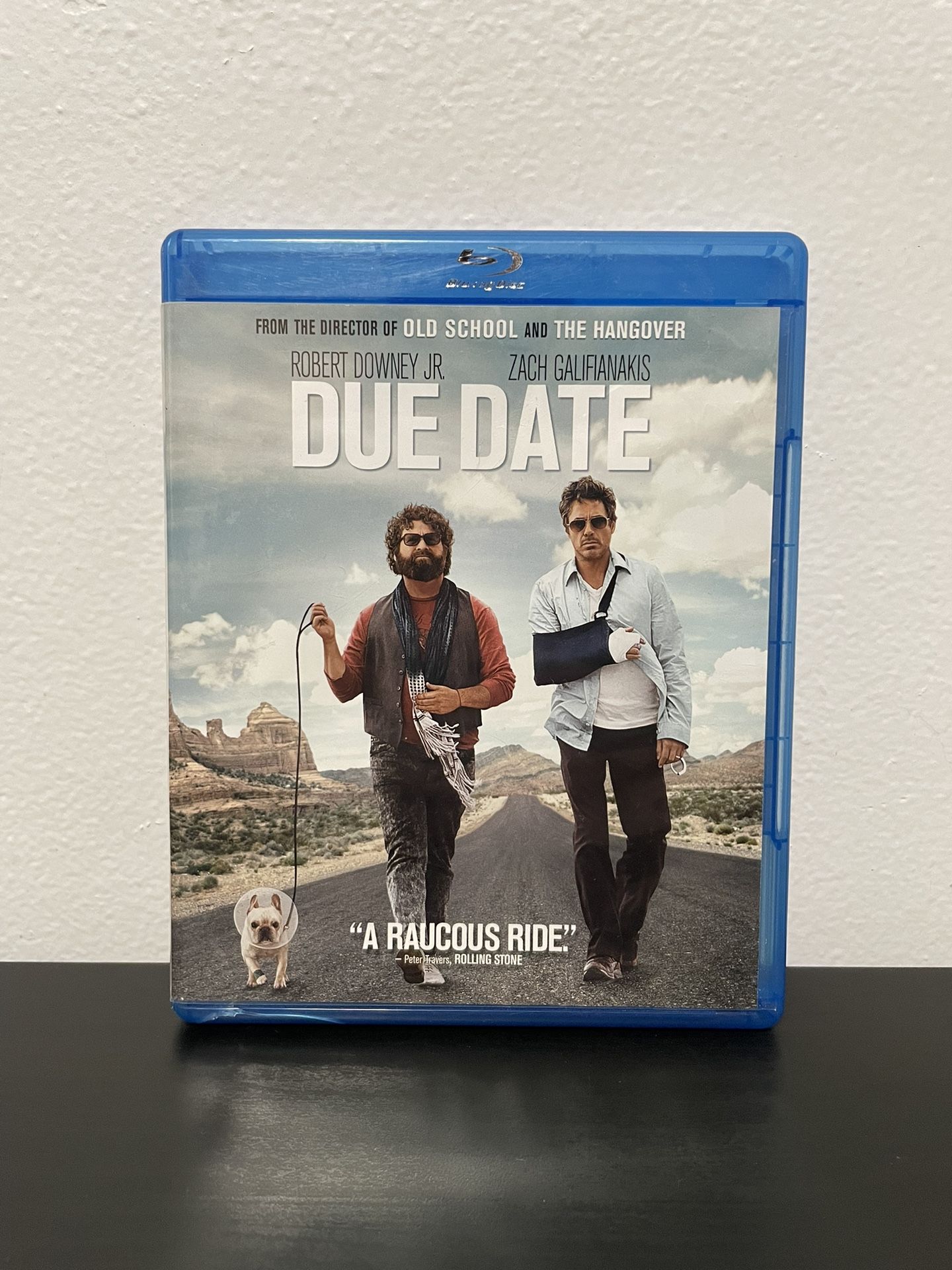 Due Date Blu-Ray Movie Robert Downey Jr Zach Galifianakis 2011