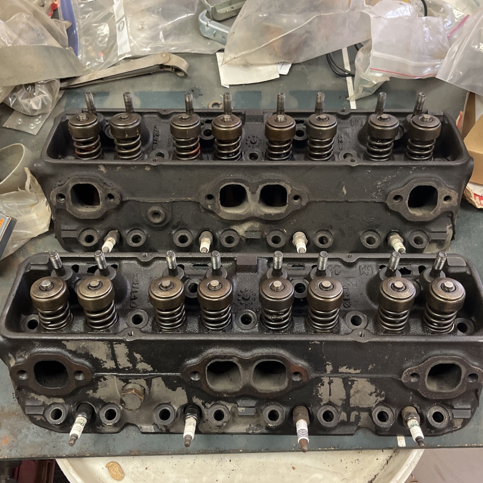 Sbc Heads/ M21 Muncie Hurst 4 Speed