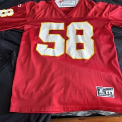 Vintage Chiefs Derick Thomas Jersey Men’s 48 XL