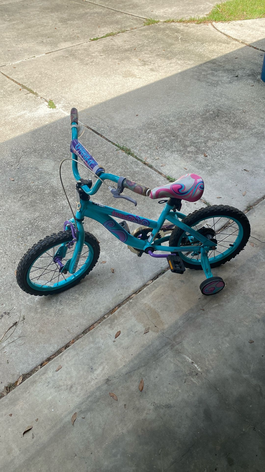 Cute Girl Bike