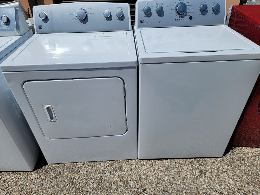 Kenmore Electric Washer And Dryer Set 