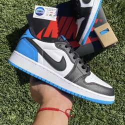 Air Jordan 1 Low University Blue Black