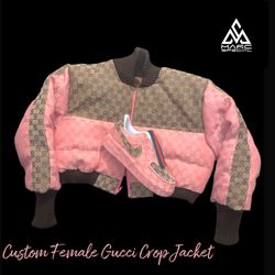 Women Custom Crop Jacket