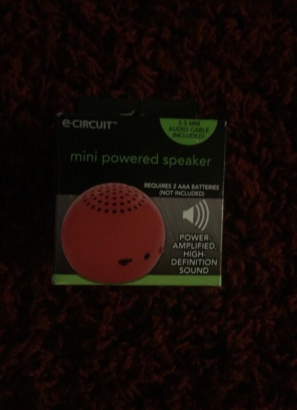 Mini Powered Speaker