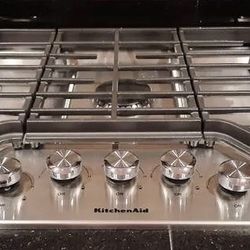 NEW KitchenAid Stainless Steel 36” Gas Cooktop 