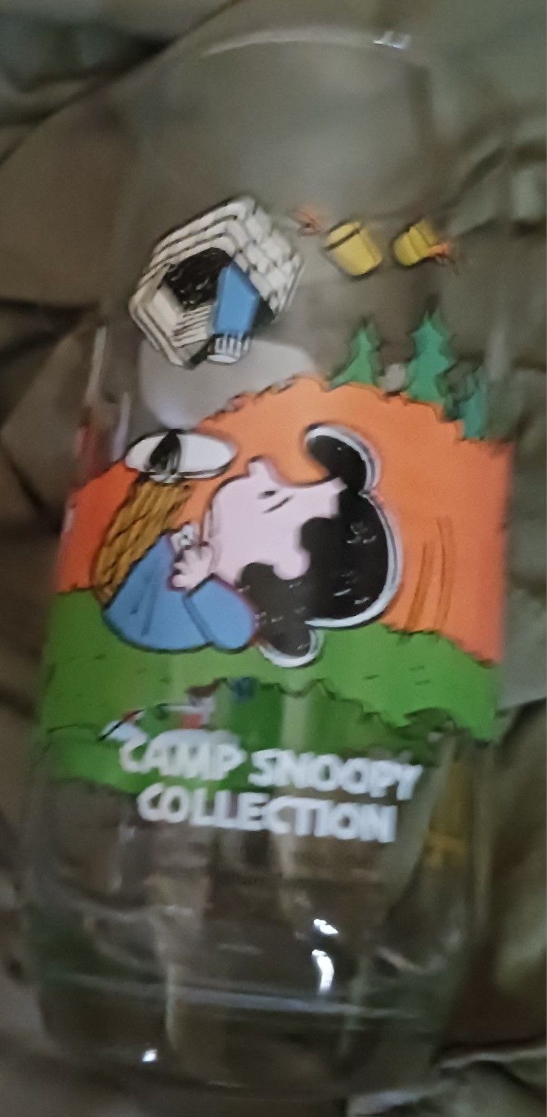 McDonalds Camp Snoopy Collection Drinking Glass 1965

