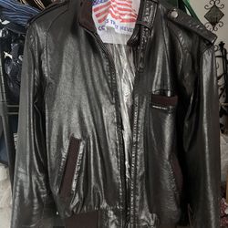 Genuine Leather Motorcycle Jacket 