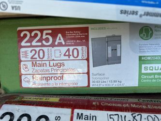 Square D Sub Panel 20/40/225 HOM2040L225PRB